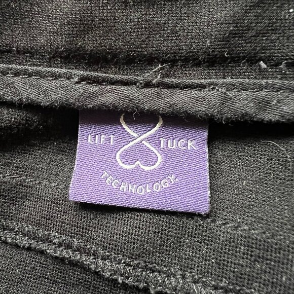 Not Your Daughters Jeans Size 14P Petite Black Stretch Mid Rise Straight Pants - Picture 7 of 15